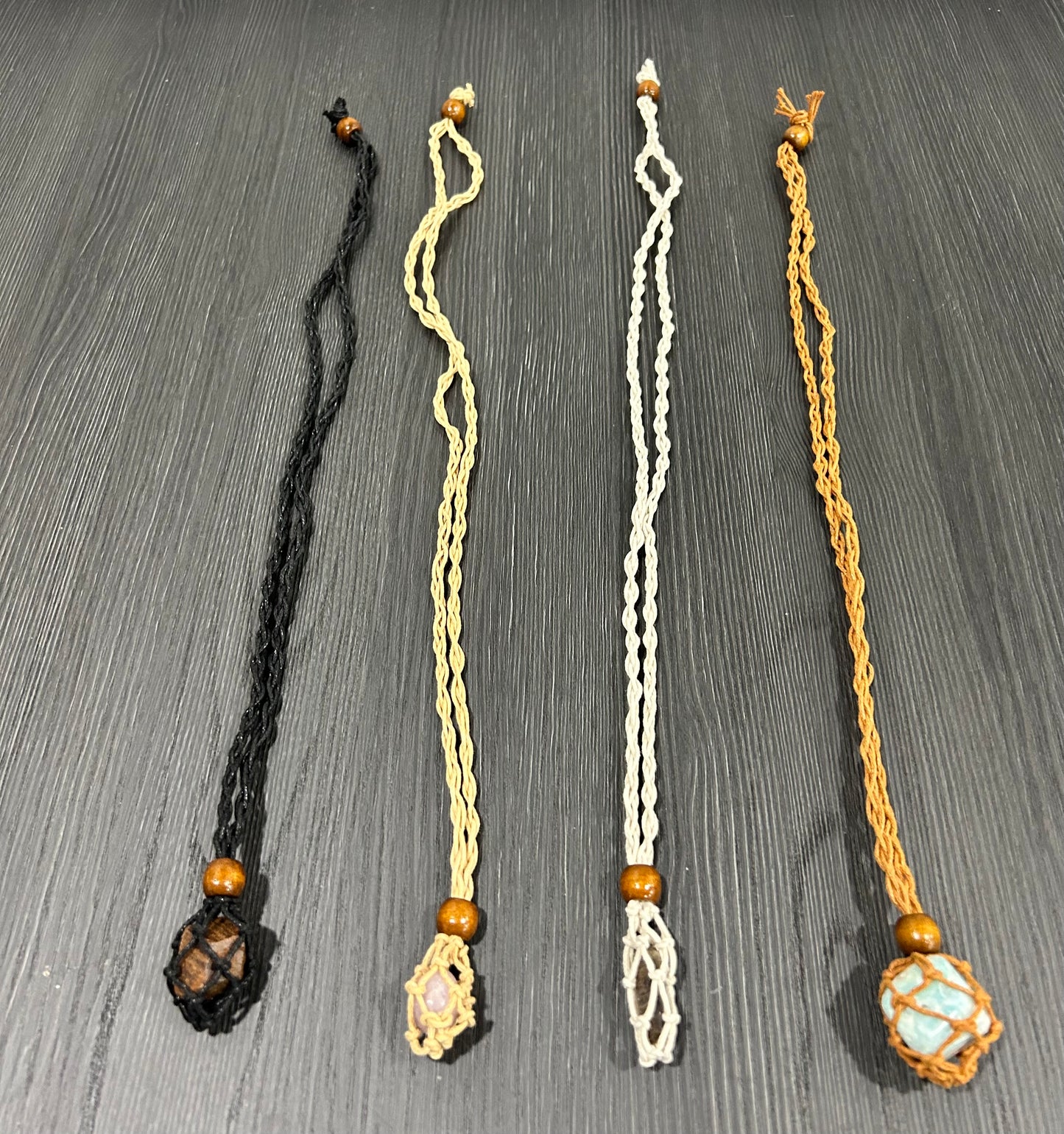 Crystal Cage Necklaces