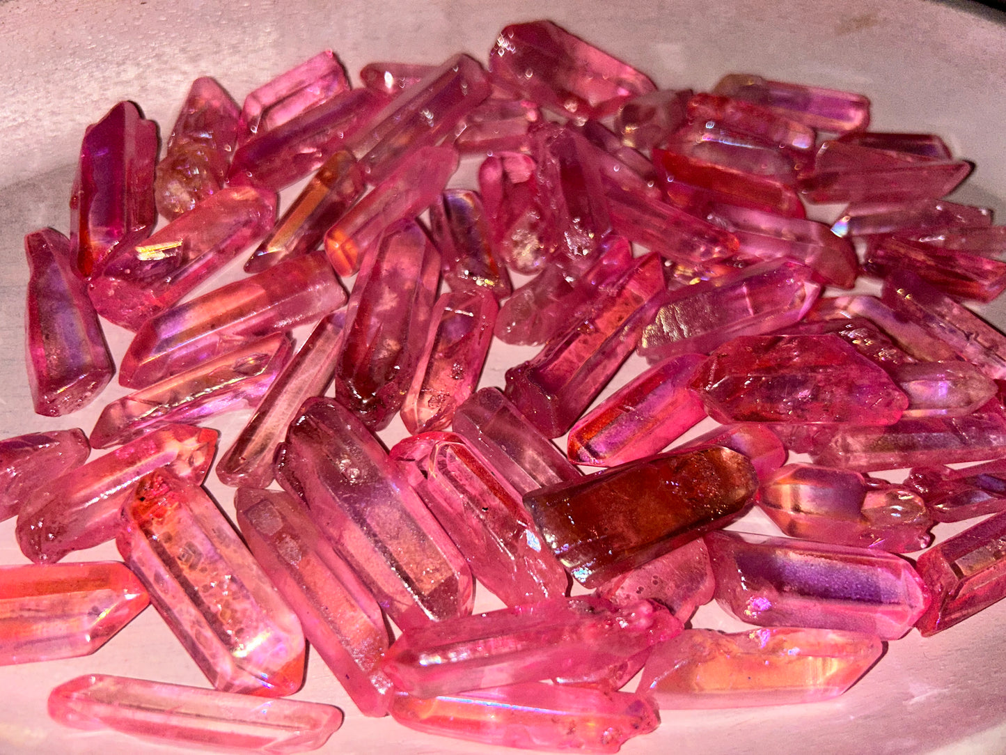 Pink Aura Quartz