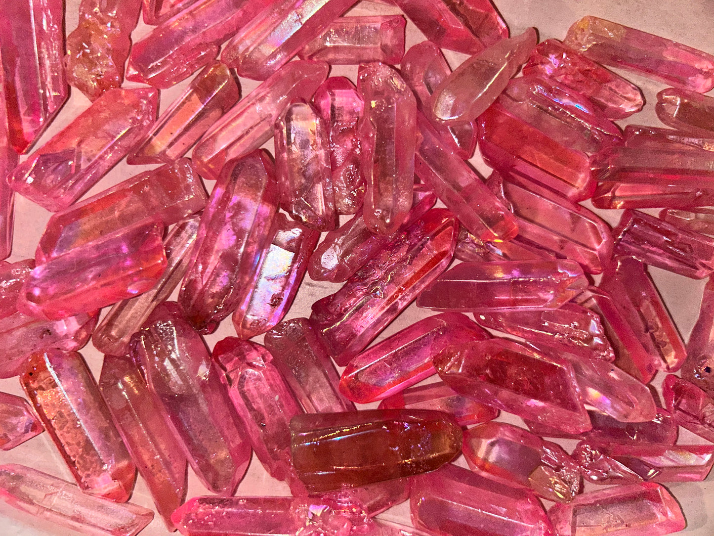 Pink Aura Quartz